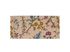 Medium Book Tote Floral Embroidery, top view